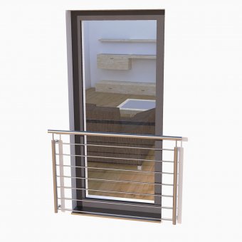 Französischer Balkon Typ MS2 