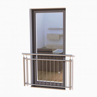 Französischer Balkon Typ MS3 