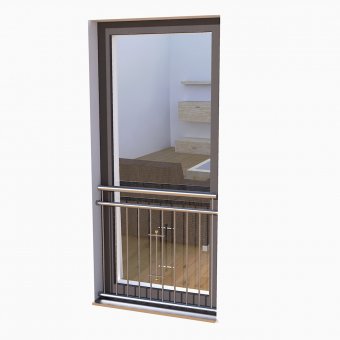 Französischer Balkon Typ MS4 