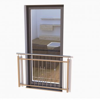 Französischer Balkon Typ MS6 