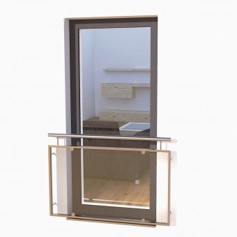 Französischer Balkon Typ MS9 